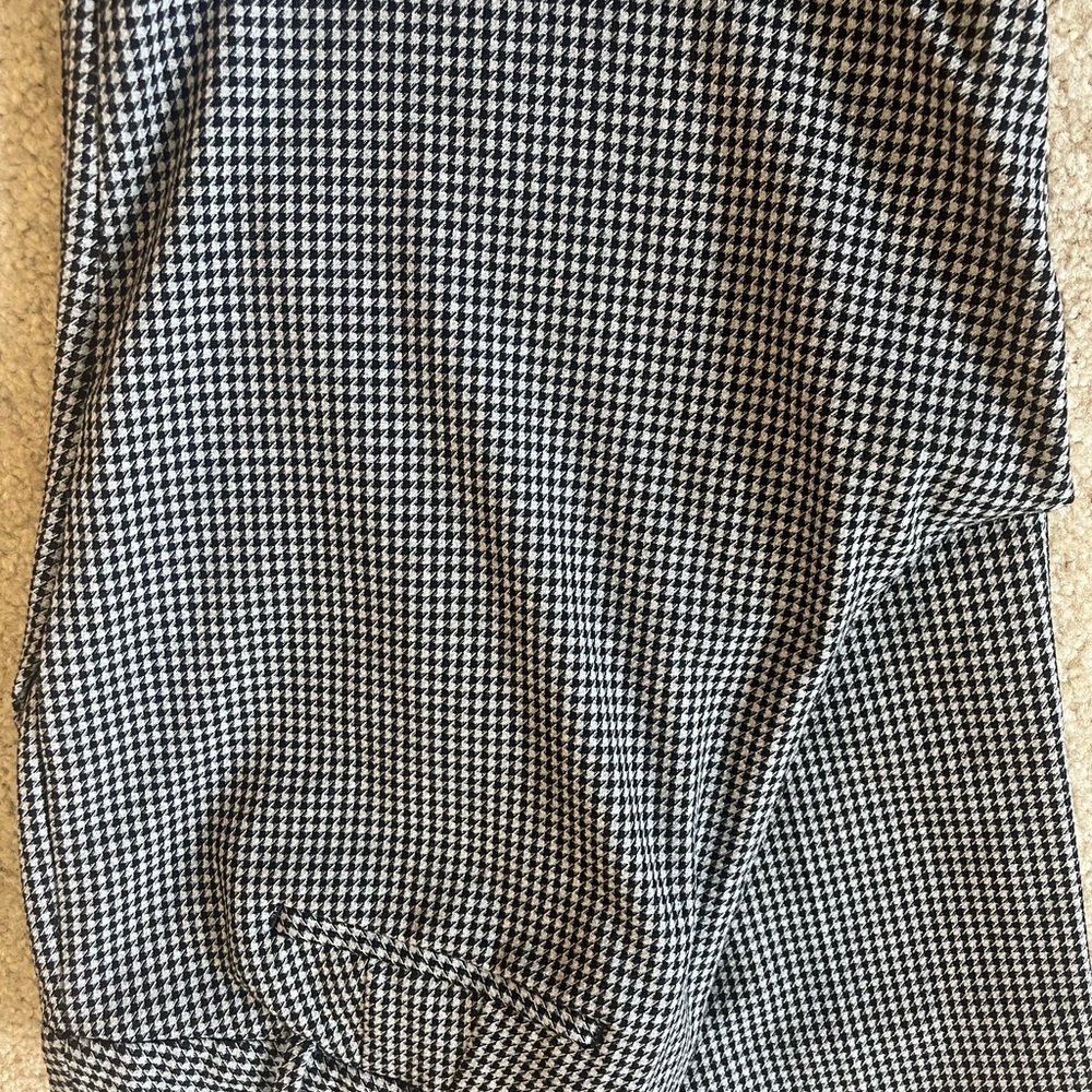 Three Talbots pants Size 12 for one price. Two grey slacks and one black plaid. - Picture 8 of 9
